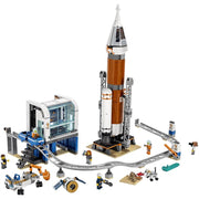 City Space Port Deep Space Rocket And Launch Control 60228