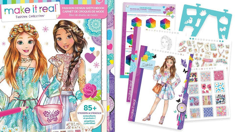 Fashion Design Sketchbook-Blooming Creativity