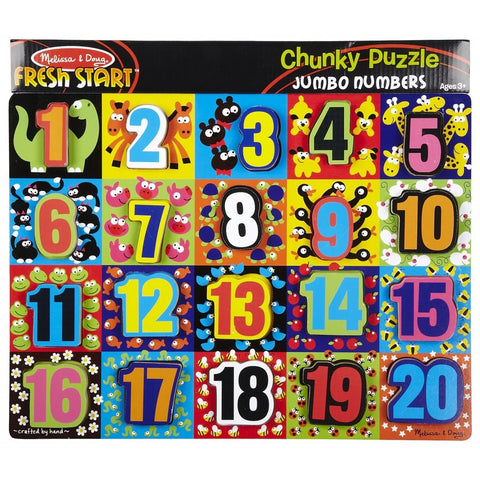 Chunky Puzzle Jumbo Numbers