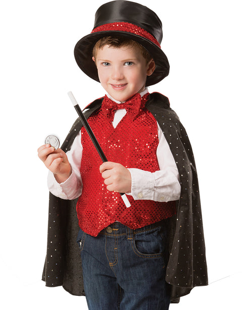 Magician Costume and Wand
