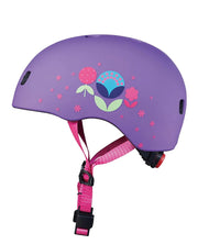 Micro Helmet Purple Floral - Medium