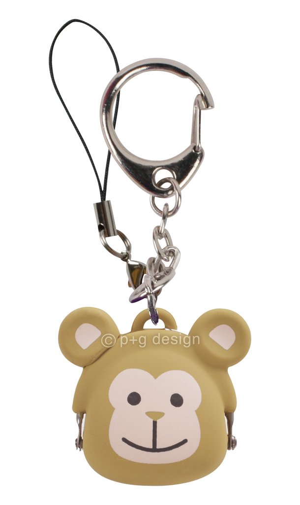 Mini Pochi Key Chain Purse Pets - Monkey
