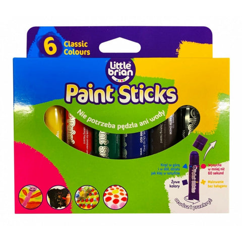 Little Brian Paint Sticks - 6 colours