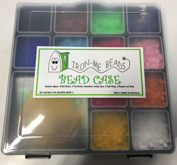 Iron Me Beads - Divided box and templates - Bold Colours