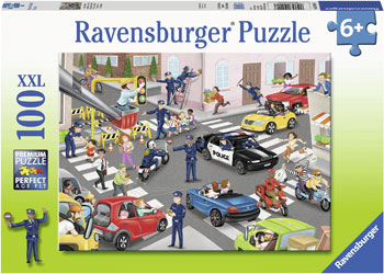 100pce Police on Patrol Puzzle