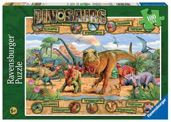 100pce Dinosaurs