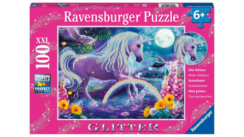 100pce Glitter Unicorn puzzle