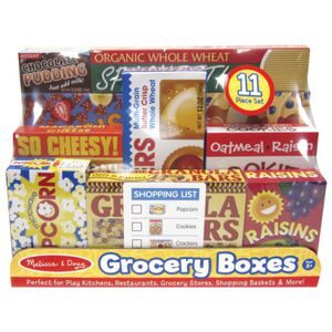 Grocery Boxes playset