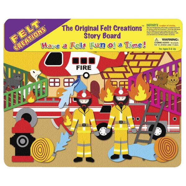 Felt Creations Fire Stations