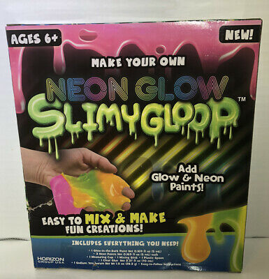 Make your own Neon Glow Slime
