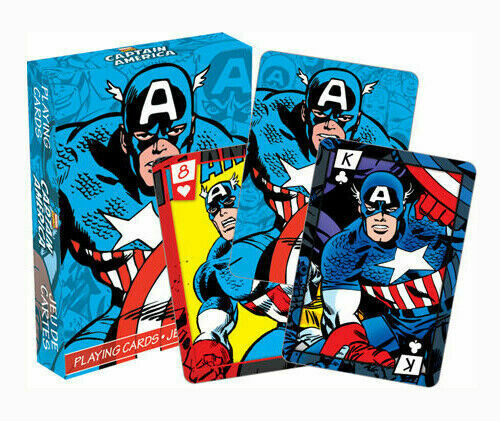 Marvel Playing Cards - Captain America