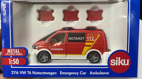 Siku VW T6 Emergency Car 2116