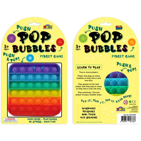 Push Pop Bubbles - Rainbow