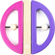 Swivel Magnetic Bug Rattle - pink