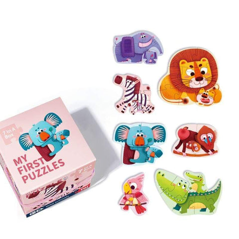 My First Boxed Puzzles - Wild Animals