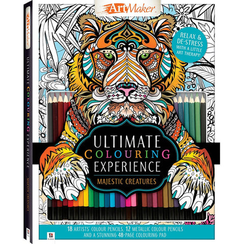 Ultimate Colouring Experience Majestic Creatures
