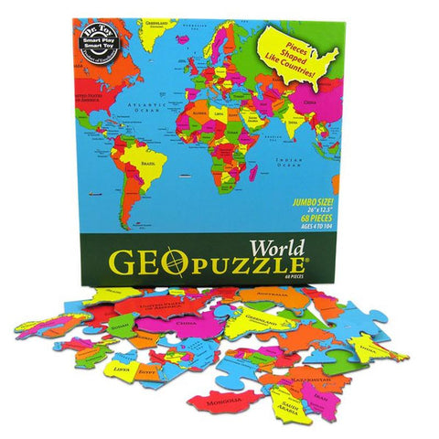 World Geo Puzzle 68piece
