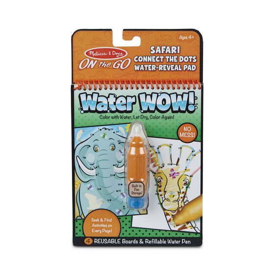 On the Go- Safari Connect the dots water reveal Pad
